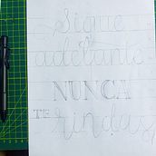 Mi proyecto del curso: Principios de la caligrafía con brush pen. Un progetto di Calligrafia di Julia Crisostomo - 30.01.2023