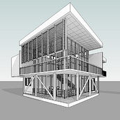 Mi proyecto del curso: Diseño y modelado arquitectónico 3D con Revit. Un proyecto de 3D, Arquitectura, Arquitectura interior, Modelado 3D, Arquitectura digital y Visualización arquitectónica de Armando Gutiérrez Ventura - 30.01.2023