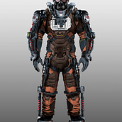 My project for course: Sci-Fi Character Creation with Photoshop and ZBrush. Traditional illustration, 3D, Art Direction, Photograph, Post-production, 3D Modeling, 3D Character Design, and Photomontage project by Benjamin Deak - 02.06.2023