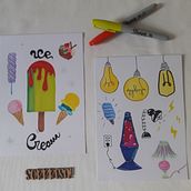 Mi proyecto del curso: Técnicas de ilustración para desbloquear tu creatividad . % Candelaria Gorosito Maluenda tarafından hazırlanan Tasarım, Geleneksel illüstras, on, Güzel sanatlar, Tablo, Yaratıcılık, Çocuklarla Yaratmak, Ve Eskiz defteri projesi - 01.29.2023