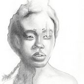 Mon projet du cours : Portraits réalistes au crayon : lumière, ombre et proportions. Ilustração tradicional, Artes plásticas, Esboçado, Desenho a lápis, Desenho, Desenho de retrato, Desenho realista, Desenho artístico, e Desenho anatômico projeto de Patrícia Eychenne - 31.01.2023