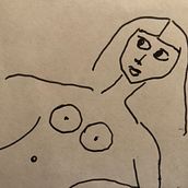 Get to know me - my ART THERAPY self portrait exercise . Un progetto di Disegno di magdalena_h - 31.01.2023