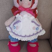Mi proyecto del curso: Elaboración de muñecas amigurumi románticas. Un progetto di Artigianato, Design di giocattoli, Fiber Art, Uncinetto, Amigurumi e Textile Design di Marjorie Ortiz - 31.01.2023