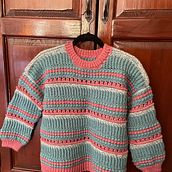 Mi proyecto del curso: Prendas a crochet llenas de color y textura. Fashion Design, Fiber Arts, Crochet, and Textile Design project by Lupina VC - 01.31.2023