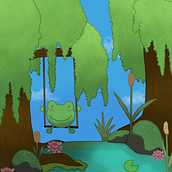 My project for course: Atmospheric Scenes in Procreate: Paint with Color and Light. Un progetto di Illustrazione tradizionale e Illustrazione digitale di mikadoillustrations - 31.01.2023
