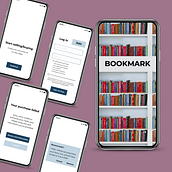 «BOOKMARK» | Mi proyecto del curso: UX writing para principiantes. UX / UI, Design de informação, Cop, writing, e Design de apps projeto de Mayra Soria - 31.01.2023