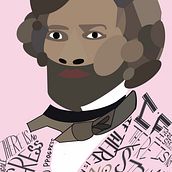 My project for course: Hand-Drawn Typographic Portrait. Traditional illustration, T, pograph, and Digital Illustration project by Matt Schwartz - 02.01.2023