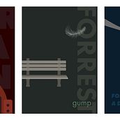 the Movie Posters. Traditional illustration, Design, Film, Video, and TV project by Ewa Głownia - 02.01.2023