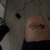 Mein Abschlussprojekt für den Kurs: Tattoo für Anfänger. Desenho de tatuagens projeto de sabinatopor01 - 01.02.2023