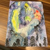 My project for course: Modern Watercolor Techniques. Traditional illustration, Fine Arts, Painting, and Watercolor Painting project by andreapender - 02.01.2023