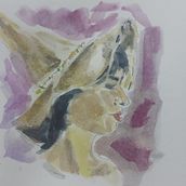 Meu projeto do curso: Retrato em aquarela a partir de uma fotografia. Projekt z dziedziny Trad, c, jna ilustracja, Malowanie akwarelą i Portret użytkownika VINICIUS FERREIRA - 01.02.2023