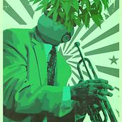 REEFER SONGS. Een project van  Ontwerp, Grafisch ontwerp y Digitale illustratie van Gustavo Rocha - 01.02.2023