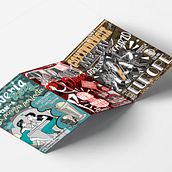 Mi proyecto del curso: Lettering e Ilustración: Composición, técnicas y aplicación Ein Projekt aus dem Bereich Traditionelle Illustration, Lettering, Vektorillustration, Digitale Illustration und Digitales Lettering von Alejandro Flores - 31.12.2022