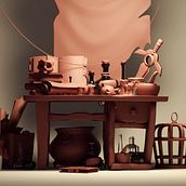 My project for course: Cartoon-Style Still Life Modeling with Maya. 3D, 3D Modeling, and 3D Design project by irynahrymalyuk - 02.02.2023