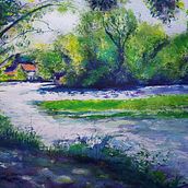 My project for course: Painting Realistic Watercolor Landscapes. Projekt z dziedziny  Sztuki piękne,  Malarstwo, Sketching, Malowanie akwarelą, Ilustracja naturalist i czna użytkownika Ans Breetveld - 02.02.2023