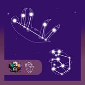 Constelações para Skyfall: Codinone Ampulheta. Ilustração tradicional, e Design de videogames projeto de David Dornelles - 02.02.2023