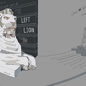 Civic Lions. Een project van Traditionele illustratie y  Creativiteit van jennifer_birks - 02.02.2023
