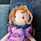 Mi proyecto del curso: Elaboración de muñecas amigurumi románticas. Arts, Crafts, To, Design, Fiber Arts, Crochet, Amigurumi, and Textile Design project by Alejandro Galindo - 02.02.2023