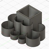 Mi proyecto del curso: Introducción al diseño e impresión en 3D. 3D, Industrial Design, Product Design, 3D Modeling, and 3D Design project by Ana Hernandez Sanchez - 02.02.2023