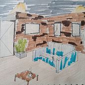 Mi proyecto del curso: Departamento 10x6 . Arhitectură & Ilustrație arhitecturală de jd2000soto - 02.01.2023