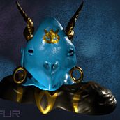 Meu projeto do curso: Personagens ilustrados em 3D no seu iPad. Traditional illustration, 3D, Character Design, Digital Illustration, 3D Modeling, 3D Character Design, and Digital Painting project by Frederico Vorraber - 02.03.2023