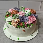 Buttercream flowers. Food St, and ling project by luzsegurac - 01.17.2023