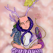 Mi proyecto del curso: Retratos digitales de fantasía con Photoshop. Ilustração tradicional, Desenho, Ilustração digital, Desenho de retrato, Desenho digital, e Pintura digital projeto de Daniel Pérez - 03.02.2023