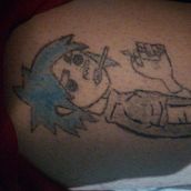 Mi proyecto del curso: Tatuaje para principiantes. Tattoo Design project by D CE - 05.09.2023