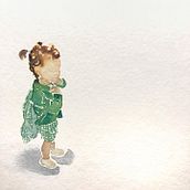 La vuelta al cole. Traditional illustration, Watercolor Painting, and Fine Arts project by César Sánchez Huertas - 02.04.2023