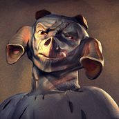 Mi proyecto del curso: Personajes ilustrados en 3D desde tu iPad. Traditional illustration, 3D, Character Design, Digital Illustration, 3D Modeling, 3D Character Design, and Digital Painting project by pplote - 02.04.2023