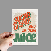 Handlettered Christmas Cards. Un projet de Design , Lettering manuel, Lettering, T, pographie, Écriture , et Lettering numérique de Jana - 04.02.2023