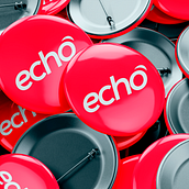 Branding Echo Agência de Marketing - Gabriel Abib. Design, Br, ing e Identidade, Design de logotipo, Design digital, e Design de papelaria projeto de Gabriel Abib - 04.02.2023