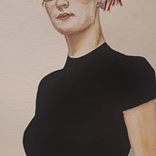 My project for course: Watercolor Portrait from a Photo. Traditional illustration, Watercolor Painting, and Portrait Drawing project by jakesaurette - 02.04.2023