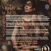 Munay Ki Workshop. Un proyecto de Diseño de carteles de Barbara A Lane - 02.02.2023