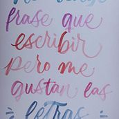 Mi proyecto del curso: Caligrafía itálica con brush pen. Projekt z dziedziny  Kaligrafia użytkownika cec_climatizacion - 04.02.2023