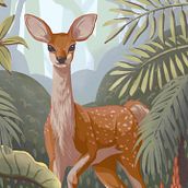 My project for course: Digital Illustration: Create a Colorful Nature Scene. Traditional illustration, Digital Illustration, Naturalistic Illustration, Botanical Illustration, Digital Drawing, Digital Painting, Editorial Illustration, Floral, and Plant Design project by Aurelie Antonio - 02.04.2023