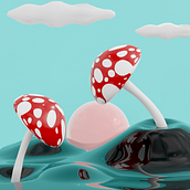 Mushroom. 3D project by Rennan Ferreira - 02.05.2023