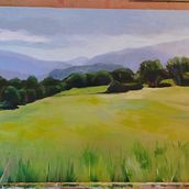 Mi proyecto del curso: Pintura al óleo de paisaje con técnicas al aire libre. Un projet de Beaux Arts, Peinture , et Peinture à l'huile de Mercè Campo Andreu - 05.02.2023