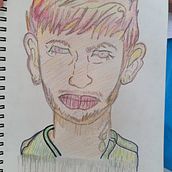 Mi proyecto del curso: Dibujo de retratos llamativos con lápices de colores. Un progetto di Disegno, Disegno di ritratti, Disegno con matite colorate, Disegno artistico e Fotografia di ritratto di Sebastián André Romero Garrido - 05.02.2023
