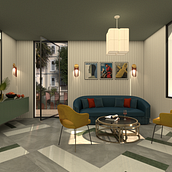 The 30's in a modern place. Interior Design project by marisolla - 02.05.2023