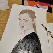Mi proyecto del curso: Retrato en acuarela a partir de una fotografía. Traditional illustration, Watercolor Painting, and Portrait Drawing project by Filippo Quaranta - 02.05.2023