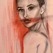 My project for course: Mixed Media Portraiture: Capturing Expressions and Emotions. Fine Arts, Pencil Drawing, Drawing, Portrait Drawing, Realistic Drawing, and Artistic Drawing project by Murielle - 01.27.2023