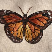 Mi proyecto del curso: Técnicas de bordado realista. Un progetto di Illustrazione tradizionale, Ricamo e Textile Design di Karina Contreras - 06.02.2023