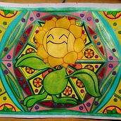 SUNFLOWER  Ein Projekt aus dem Bereich Zeichnung, Kreativität und Aquarellmalerei von Alba García - 22.07.2022
