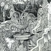 Eden. Traditional illustration, Ink Illustration, Design, and Graphic Design project by Chiara Damia - 02.06.2023
