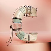 My project for course: 3D Typography with Blender: Design Original Letters. 3D, 3D Modeling, 3D Design, Digital Lettering, and 3D Lettering project by larssohl - 02.06.2023