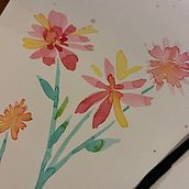 Aquarelles. Ilustração tradicional, e Pintura projeto de naya622 - 06.02.2023