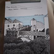 Meu projeto do curso: Diário ilustrado: preencha seu sketchbook com experiências Ein Projekt aus dem Bereich Traditionelle Illustration, Skizzenentwurf, Zeichnung, Sketchbook und Illustration mit Tinte von mysticwitch - 06.02.2023