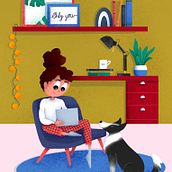 Mi proyecto del curso: Ilustración digital colorida en Procreate. Un projet de Illustration traditionnelle, Dessin, Illustration numérique , et Dessin numérique de veruka_93 - 06.02.2023