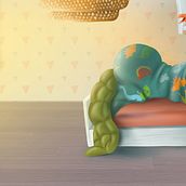 Mi proyecto del curso: Ilustraciones para cuento "Perro que ladra". Traditional illustration, Fine Arts, Painting, Watercolor Painting, Children's Illustration, Narrative, and Color Theor project by Belu Rodriguez Peña - 04.05.2022
